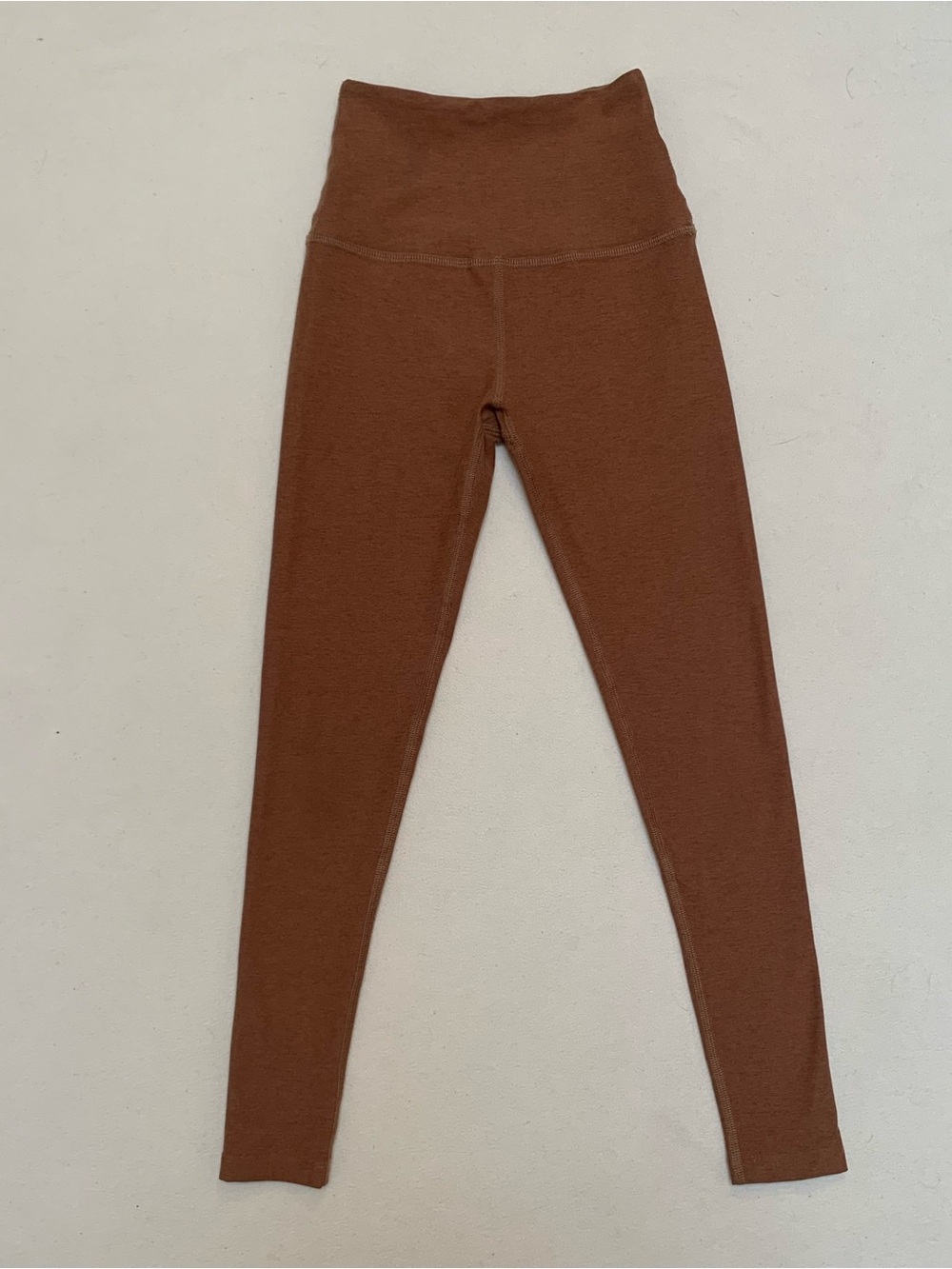 Beyond Yoga Spacedye Caught In The Midi High Waisted Legging Brown XXS
